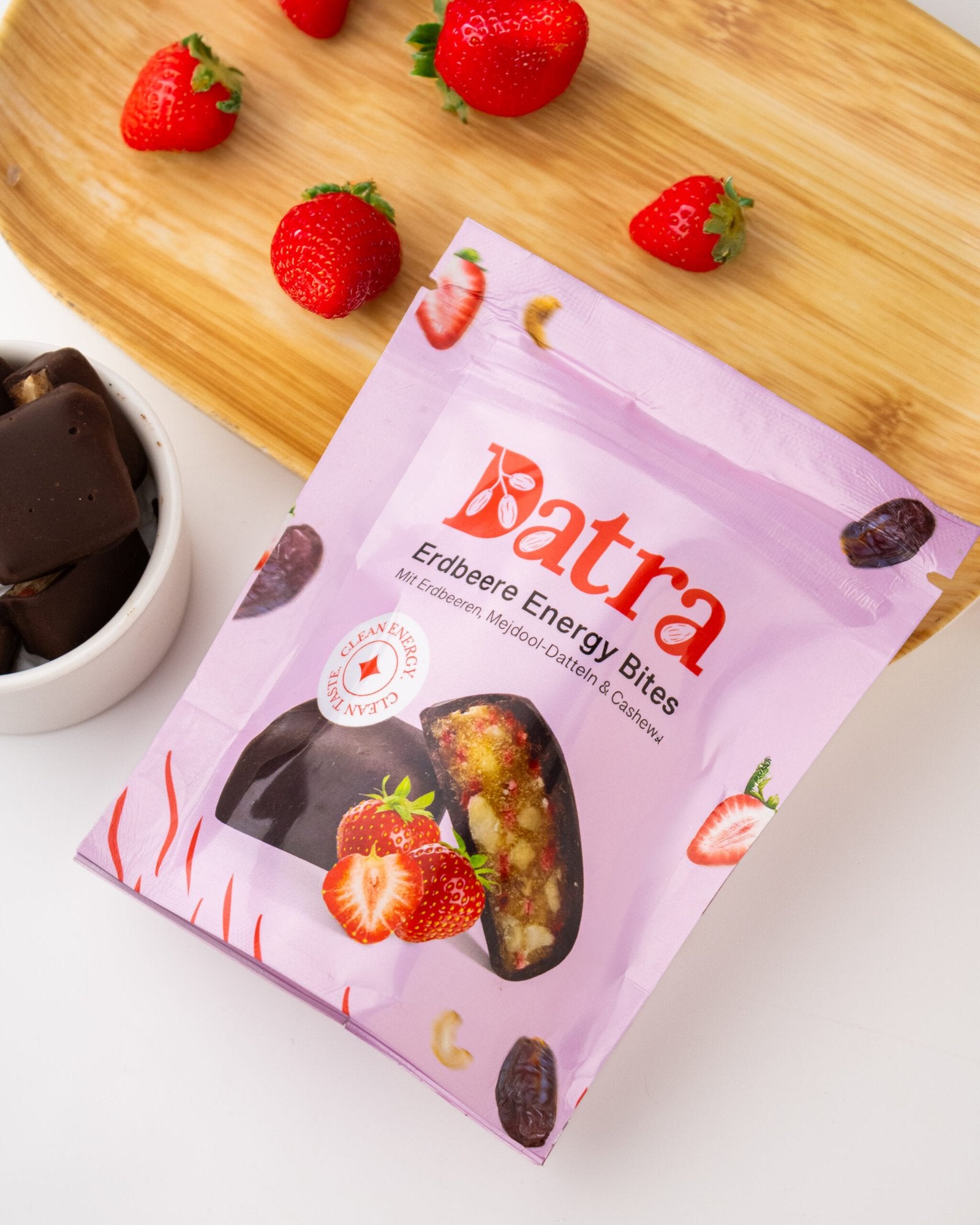 Datra Erdbeere Energy Bites
