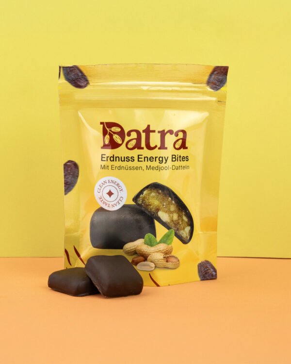 Datra - Erdnuss Protein Bites - Mit Erdnüssen, Medjool-Datteln.